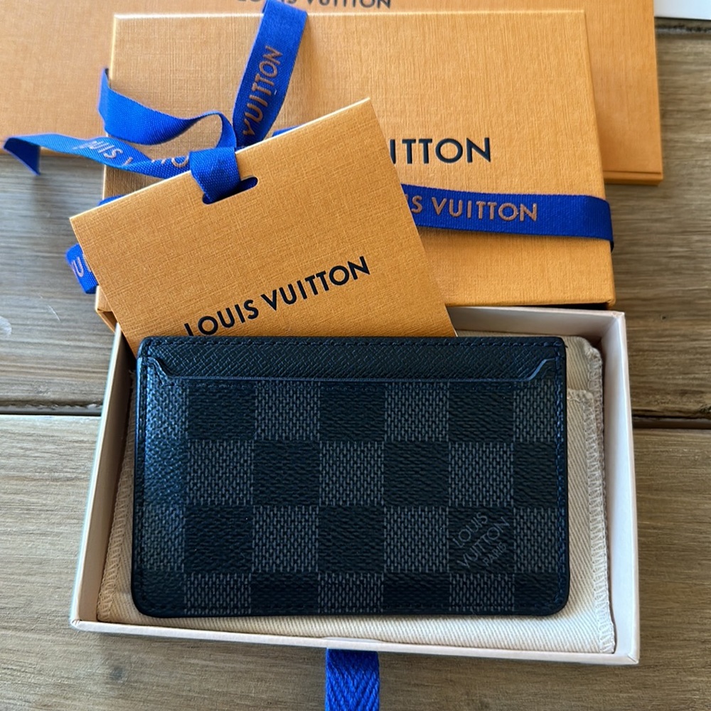 Louis Vuitton Neo Card Holder AUTHENTIC Black